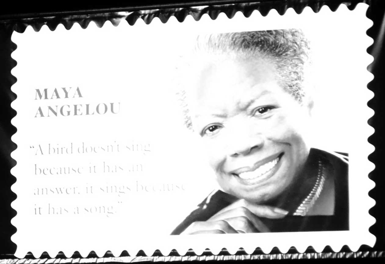 Maya Angelou is the face of the newest Forever stamp New Orleans