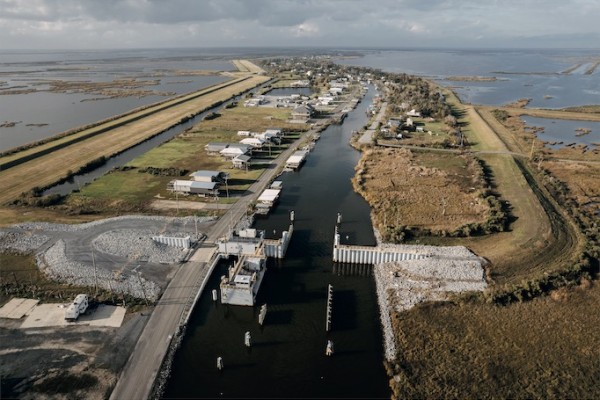A photo from the series, "Mon Coeur est dans la terre de Ma Famille," an exhibit documenting the daily life and culture of the Pointe-au-Chiene Indian Tribe of Terrebonne Parish. | Photo by Wayan Barre