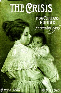 The Crisis Magazine, the official and oldest African American publication of the N.A.A.C.P., founded in 1910 by W.E.B. DuBois to cover social justice, Black history, art and culture, dedicated its February, 1916 issue to the "Colored of New Orleans. Gracing its cover was the wife of C.C. Dejoie Sr., Vivian Baxter Dejoie holding her infant son, Constant Charles Dejoie Jr.